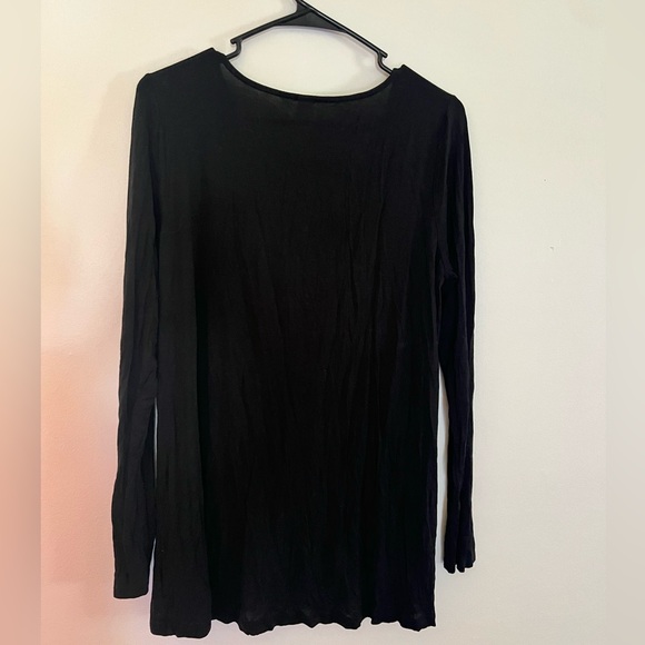 Old Navy Lace Up Women’s Top Medium Black - Picture 6 of 6